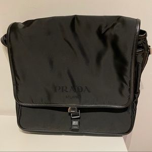 Prada Re-Nylon and Saffiano leather Shoulder bag